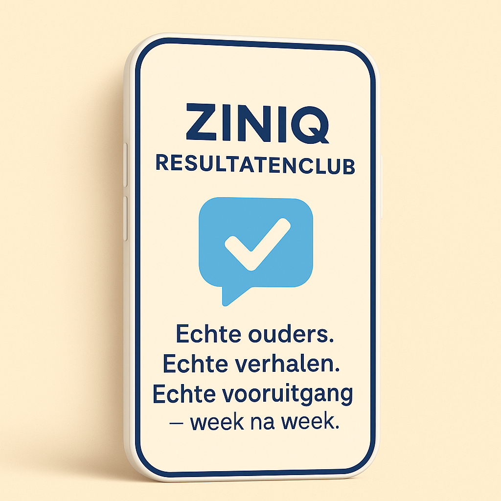 ZINIQ Progress Community Echte verhalen. Echte resultaten. (WhatsApp gemeenschap)